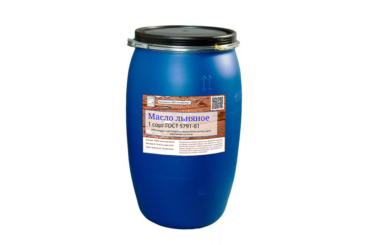 Масло льняное техническое